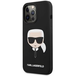 Karl Lagerfeld LIQUID KARL"S HEAD MASKICA ZA IPHONE 13 PRO BLACK Cene