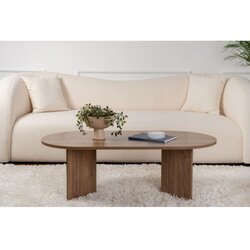 Hanah home sto za dnevnu sobu sable walnut Cene
