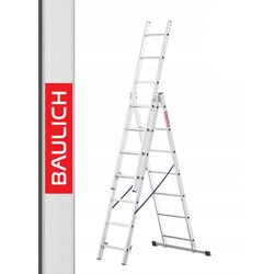 Baulich 3x7 trodelne aluminijumske merdevine basic Cene