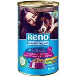 Reno mokra hrana za pse, okus jetre, 1,24 kg Cene