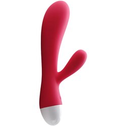 Cotoxo Delfinček in dojenček - brezžični vibrator z ročajem (rdeč) Cene