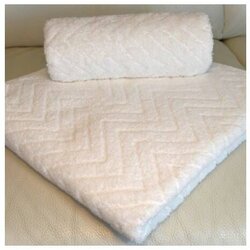 Blue Bell Beli-Peškir Zig Zag 70 cm x 130 cm Cene