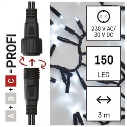 Emos lighting Profi LED povezovalna veriga jež, 3 m, hladna bela D2BC01 Cene