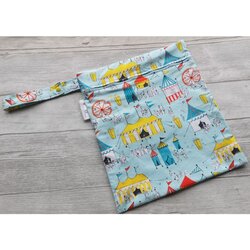 KK fabrics & creations Wetbag 40x38cm, cirkus Cene