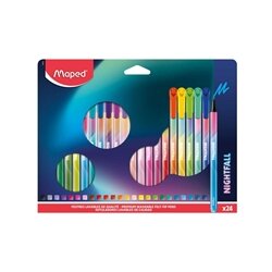 Maped Flomasteri Nightfall, 24 komada Cijene