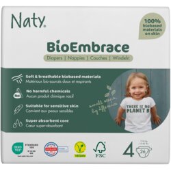 Naty BioEmbrace Pelene veličina 4 (7-18kg) Cene