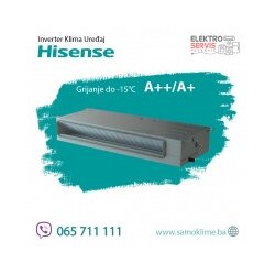 MULTI i mono split kanalska klima Hisense 18000 BTU ADT52UX4RCL4 Inverter Cene