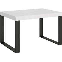 Itamoby Tecno (90x130/390 cm) - bela, barva nog: antracit - raztegljiva jedilna miza, (20842414) Cene