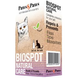 Ave &amp; Vetmedic paws&paws biospot natural care spot on za mačke 3x1ml Cene