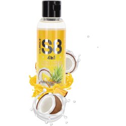 Stimul8 4in1 dessert kissable warming massage lubricant tropical pina colada slush 125ml Cene