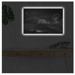 Wallity LED zidna dekoracija NASA-026, 70 x 100 cm, šarena Cijene