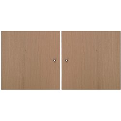 Hammel Furniture Vrata u dekoru hrasta za modularni sustav polica 2 kom 32x33 cm Mistral Kubus - Cene
