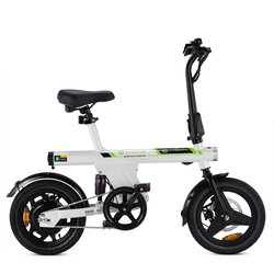 ISINWHEEL Mestno električno kolo U1 14" - 250 W motor - 36 V 7,8 Ah - belo, (21960377) Cene