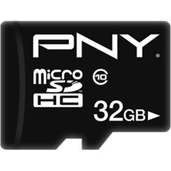 Pny MicroSDHC spominska kartica Performance Plus, 32GB, razred 10, z adapterjem, (21262772) Cene