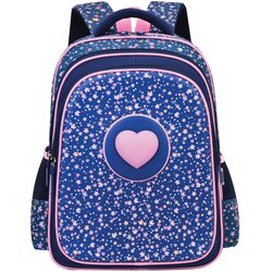 Scool Ranac sa ojačanim leđima 3D Eva Purple heart SC2991, 42x30x22cm, Ljubičasti Cene