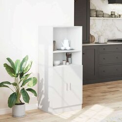 vidaXL kuhinjski ormarić bijeli 57x41,5x131,5 cm izrađeno drvo Cijene