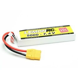 LemonRC lipo akumulatorski paket za modele 7.4 V 5000 mAh Število celic: 2 35 C mehka torba XT90, (20640925) Cene