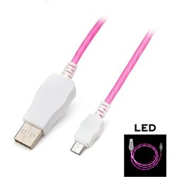 Kucipa data kabl K220 micro USB 1m pink Cene
