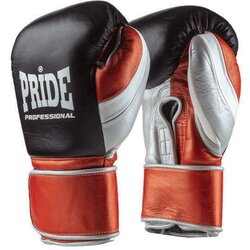 PrideShop profesionalne boksarske rokavice pride - proiron - 12 oz , črna/rdeča/bela/srebrna Cene