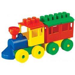 Mogly Toys 036698 VOZIĆ I KOCKE 1 VAGON Cene