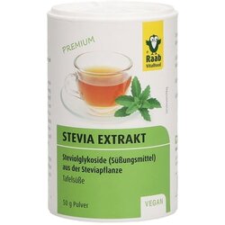 Raab Vitalfood GmbH Premium Stevia izvleček Cene