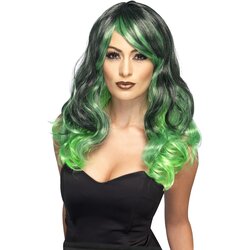Fever ombre wig bewitching green & black 44257 Cene