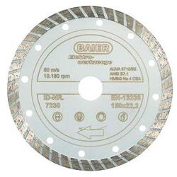 Baier Maschinenfabrik Diamantscheibe D=150mm Turbo 7230: diamantna rezalna plošča premera 150mm turbo 7230., (20786590) Cene