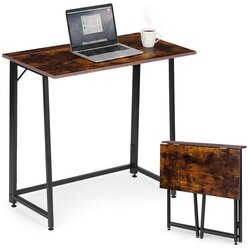ModernHome sklopivi računalni stol 80 × 45 cm za laptop – loft stil Cene