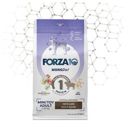 Forza 10 FORZA10 MonoDiet Mini/Toy Adult Lamb 1.5kg Cene