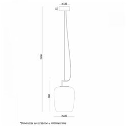 monari 26 VISILICA 5W 3000K Cene