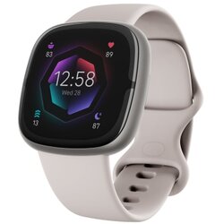 Fitbit sense 2 lunar white/platinum alum Cene