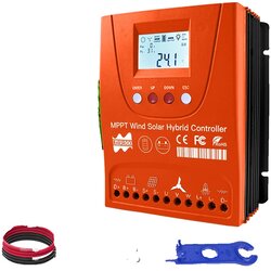MARS ROCK Hibridni solarni vetrovni regulator, 1500W vetrovna energija, 1500W solarna energija, Wind1500W Solar1500W, Auto 12V 24V, Zunanji hibridni veter-sonce, (5000202107) Cene