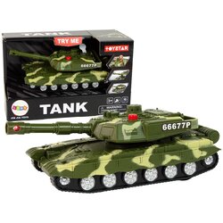 Military Tank Friction Drive Sound Light Cene