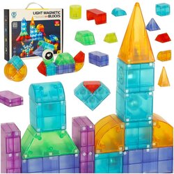  3D magnetne kocke LED svjetleće 64 el. Cijene