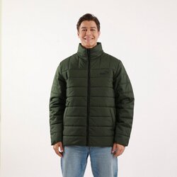 Puma muška jakna ess+ padded jacket m, maslinasta Cene
