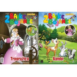 Bambbino Bojanka 2u1 Bambi-Trnoružica, Zelena Cene