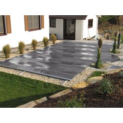 CF GROUP Pokrivač na namatanje STD Pravokutni 700 x 350 cm - antracit - Vanjske dimenzije: 750 x 400 cm Cene