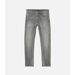 Nudie Hlače s 5 žepi Lean Dean Grey Wave Siva Cene