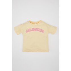 Defacto baby Girl Printed Short Sleeve T-shirt Cene