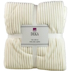 STIL deka rib bež 150x200 cm Cijene