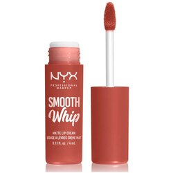 Nyx Professional Make Up Šminke Matte Lippenstift-Creme Smooth Whip - 04 Teddy Fluff Kostanjeva Cene