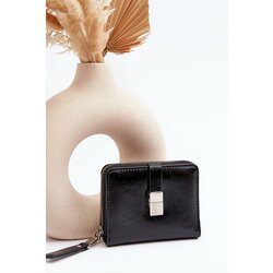 Kesi Women's patent leather wallet Black Zalirna Cene