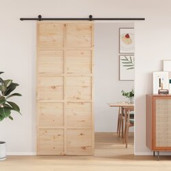 vidaXL Vrata za staju 90x208 cm od masivne borovine Cijene