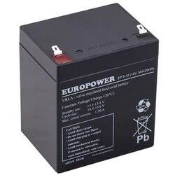 Europower Akumulator AGM serii EP 12V 5Ah T1 (Żywotność 6-9 lat) Cene