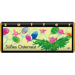 Zotter Schokoladen Bio čokolada - "Velikonočno gnezdo" - 70 g Cene