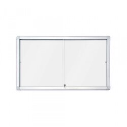 Rocada Tabla oglasna 8xA4, bela magnetna, klizna vrata, 94 x 68 Cene