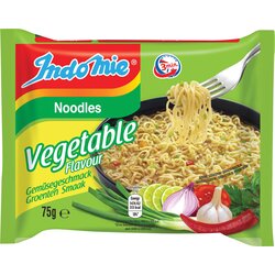 Indomie Instantna juha z rezanci z okusom zelenjave - 75 g Cene