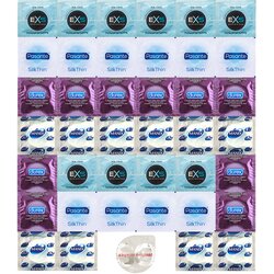 Premium Super Thin Package - 41 Thinnest Durex, Pasante, EXS, Unimil, Sagami Condoms Cene