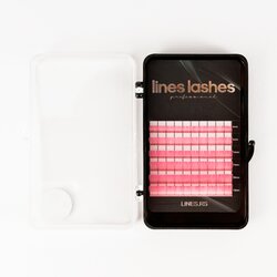 Lines Accessories individualne trepavice u boji - 0.07 D MIX (8-13mm) - ROZE Cene