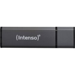 Intenso USB-ključ Alu Line, 64GB, antracitne boje, USB 2.0 Cene